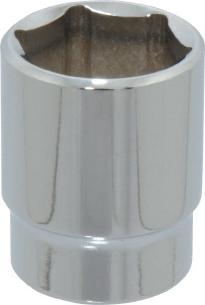Blackhawk by Proto - 15/16", 1/2" Drive, Standard Hand Socket - 6 Points, 1-1/2" OAL, Chrome Finish - Exact Tooling