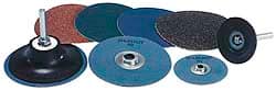 Superior Abrasives - 36 Piece, 36, 60, 80, 120 Grit, 2" Disc Diam, Abrasive Disc Kit - Coated & Nonwoven, Very Coarse, Medium, Fine Grade, Aluminum Oxide - Exact Tooling