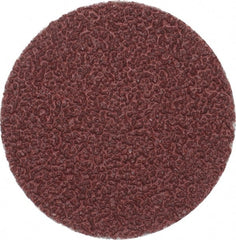 Superior Abrasives - 2" Disc Diam, 36 Grit, Aluminum Oxide Quick Change Disc - Type S Attaching System, Coated, Very Coarse Grade - Exact Tooling