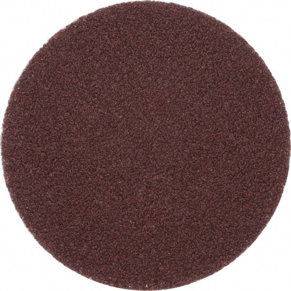 Superior Abrasives - 2" Disc Diam, 60 Grit, Aluminum Oxide Quick Change Disc - Type R Attaching System, Coated, Medium Grade - Exact Tooling