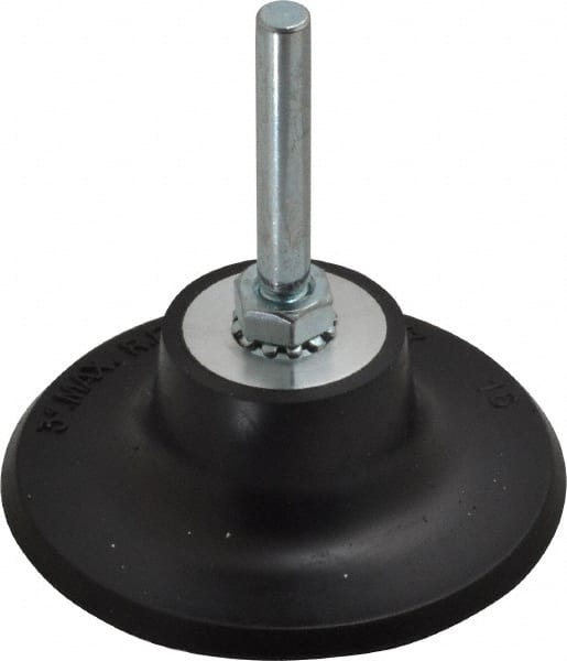 Value Collection - 3" Diam Quick-Change Type S Disc Backing Pad - Exact Tooling