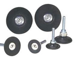 Standard Abrasives - 1" Diam Quick-Change Type R Disc Backing Pad - Exact Tooling
