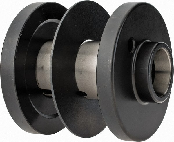 Sopko - 3" Diam Grinding Wheel Adapter - 2" Wheel Width, 1-1/4 - 16 Thread Size, Left Handed, 3" Taper per ', 1-1/4" Arbor Hole - Exact Tooling