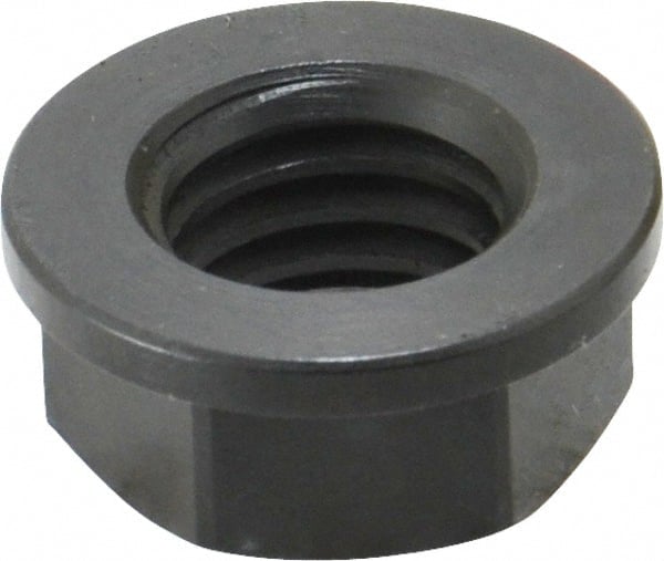 Sopko - 7/8" Diam Grinding Wheel Spindle Hex Nut - 1/2-13 Thread Size, Left Handed, 3/8" Thick - Exact Tooling