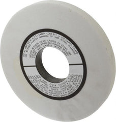 Grier Abrasives - 10" Diam x 3" Hole x 1" Thick, H Hardness, 60 Grit Surface Grinding Wheel - Exact Tooling