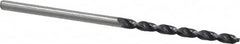 Accupro - #43 130° Cobalt Jobber Drill - TiAlN Finish, Right Hand Cut, Parabolic Flute, Straight Shank, 2-3/32" OAL, Split Point - Exact Tooling