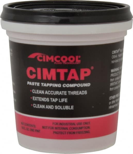 Cimcool - Metalworking Fluids & Coolants; Type: Tapping ; Form or Style: Water Soluble ; Container Size Range: 16 oz. - Exact Tooling