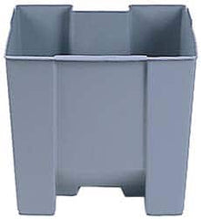Rubbermaid - 7.125 Gal Rectangle Plastic Rigid Trash Can Liner - 14-3/8" Long x 11-3/4" Wide x 13-1/4" High, Compatible with Container Series 6143 - Exact Tooling