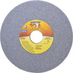 Norton - 7" Diam x 1-1/4" Hole x 1/2" Thick, J Hardness, 46 Grit Surface Grinding Wheel - Aluminum Oxide, Type 1, Coarse Grade, 3,600 Max RPM, Vitrified Bond, No Recess - Exact Tooling