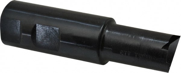 Cutting Tool Technologies - 1-15/32" Cutting Diam x 5/8" Cutting Width, 4 Cutter Inserts, 1" Shank Diam, Indexable T-Slot Cutter - Insert Style 1500-030, 2 Flutes - Exact Tooling