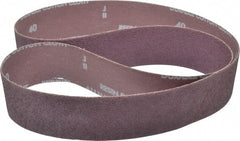 Norton - 2" Wide x 48" OAL, 40 Grit, Aluminum Oxide Abrasive Belt - Aluminum Oxide, Coarse, Coated, X Weighted Cloth Backing, Series R228 - Exact Tooling