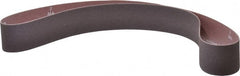 Norton - 2" Wide x 48" OAL, 80 Grit, Aluminum Oxide Abrasive Belt - Aluminum Oxide, Medium, Coated, X Weighted Cloth Backing, Series R228 - Exact Tooling
