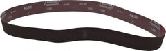 Norton - 2" Wide x 48" OAL, 180 Grit, Aluminum Oxide Abrasive Belt - Aluminum Oxide, Very Fine, Coated, X Weighted Cloth Backing, Series R228 - Exact Tooling