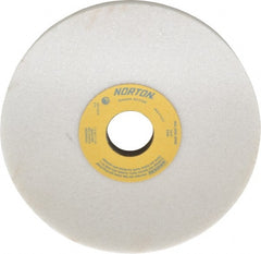 Norton - 7" Diam x 1-1/4" Hole x 3/4" Thick, I Hardness, 46 Grit Surface Grinding Wheel - Aluminum Oxide, Type 5, Coarse Grade, 3,600 Max RPM, Vitrified Bond, One-Side Recess - Exact Tooling