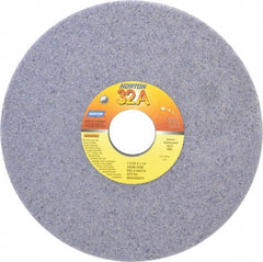 Norton - 7" Diam x 1-1/4" Hole x 3/4" Thick, J Hardness, 46 Grit Surface Grinding Wheel - Aluminum Oxide, Type 5, Coarse Grade, 3,600 Max RPM, Vitrified Bond, One-Side Recess - Exact Tooling