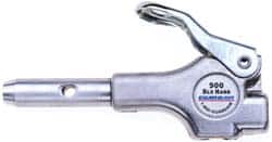 Guardair - 120 Max psi Venturi Nozzle Thumb Lever Blow Gun - 1/4 NPT, Aluminum - Exact Tooling