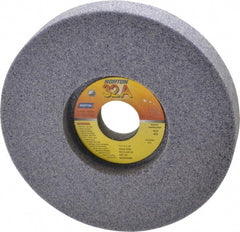 Norton - 7" Diam x 1-1/4" Hole x 1" Thick, H Hardness, 46 Grit Surface Grinding Wheel - Aluminum Oxide, Type 5, Coarse Grade, 3,600 Max RPM, Vitrified Bond, One-Side Recess - Exact Tooling