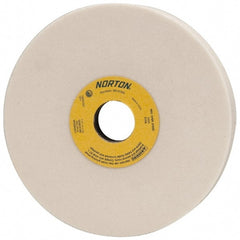 Norton - 7" Diam x 1-1/4" Hole x 1" Thick, K Hardness, 60 Grit Surface Grinding Wheel - Aluminum Oxide, Type 5, Medium Grade, 3,600 Max RPM, Vitrified Bond, One-Side Recess - Exact Tooling
