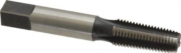 Reiff & Nestor - 1/16-27 NPT Thread, 4 Flute Standard Pipe Tap - 2-1/8" OAL, 11/16" Thread Length, 5/16" Shank Diam, Bright Finish, High Speed Steel - Exact Tooling
