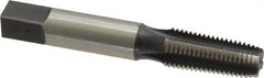 Reiff & Nestor - 1/16-27 NPT Thread, 4 Flute Standard Pipe Tap - 2-1/8" OAL, 11/16" Thread Length, 5/16" Shank Diam, Bright Finish, High Speed Steel - Exact Tooling