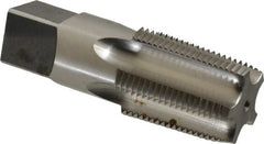 Reiff & Nestor - 1 - 11-1/2 NPT Thread, 5 Flute Standard Pipe Tap - 3-3/4" OAL, 1-3/4" Thread Length, 1-1/8" Shank Diam, Bright Finish, High Speed Steel - Exact Tooling