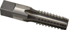 Reiff & Nestor - 1/4-18 NPTF, 5 Flutes, Bright Finish, High Speed Steel, Interrupted Thread Pipe Tap - Exact Tooling