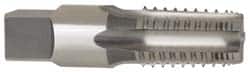 Reiff & Nestor - 3/8-18 NPTF, 5 Flutes, Bright Finish, High Speed Steel, Interrupted Thread Pipe Tap - Exact Tooling