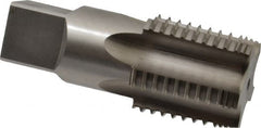Reiff & Nestor - 1-1/4 - 11-1/2 NPTF, 5 Flutes, Bright Finish, High Speed Steel, Interrupted Thread Pipe Tap - Exact Tooling