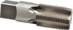 Reiff & Nestor - 1 - 11-1/2 NPSF Thread, 5 Flute Standard Pipe Tap - 3-3/4" OAL, 1-3/4" Thread Length, 1-1/8" Shank Diam, Bright Finish, High Speed Steel - Exact Tooling
