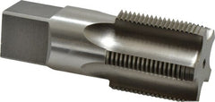 Reiff & Nestor - 1-1/4 - 11-1/2 NPSF Thread, 5 Flute Standard Pipe Tap - 4" OAL, 1-3/4" Thread Length, 1-5/16" Shank Diam, Bright Finish, High Speed Steel - Exact Tooling