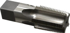 Reiff & Nestor - 1 - 11-1/2 NPT Thread, 5 Flute Standard Pipe Tap - 3-3/4" OAL, 1-3/4" Thread Length, 1-1/8" Shank Diam, Bright Finish, High Speed Steel - Exact Tooling