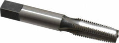 Reiff & Nestor - 1/16-27 NPTF Thread, 4 Flute Standard Pipe Tap - 2-1/8" OAL, 11/16" Thread Length, 5/16" Shank Diam, Oxide Finish, High Speed Steel - Exact Tooling