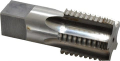 Reiff & Nestor - 1-1/4 - 11-1/2 NPT, 5 Flutes, Bright Finish, High Speed Steel, Interrupted Thread Pipe Tap - Exact Tooling