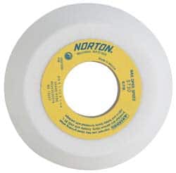 Norton - 5" Diam, 1-1/4" Hole Size, 1-3/4" Overall Thickness, 46 Grit, Type 11 Tool & Cutter Grinding Wheel - Medium Grade, Aluminum Oxide, J Hardness - Exact Tooling