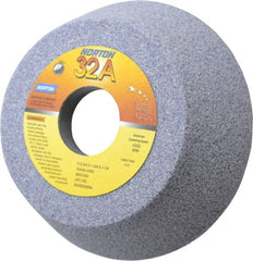 Norton - 5" Diam, 1-1/4" Hole Size, 1-3/4" Overall Thickness, 46 Grit, Type 11 Tool & Cutter Grinding Wheel - Coarse Grade, Aluminum Oxide, J Hardness, Vitrified Bond, 4,585 RPM - Exact Tooling