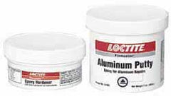Loctite - 1 Lb Kit Gray Epoxy Resin Putty - -20 to 203°F Operating Temp, 6 hr Full Cure Time, Series 135 - Exact Tooling