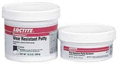 Loctite - 1 Lb Kit Gray Epoxy Resin Putty - -20 to 225°F Operating Temp, 6 hr Full Cure Time, Series 135 - Exact Tooling