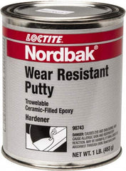 Loctite - 3 Lb Kit Gray Epoxy Resin Putty - -20 to 225°F Operating Temp, 6 hr Full Cure Time, Series 209 - Exact Tooling