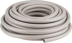 Hubbell Wiring Device-Kellems - 1" Trade Size, 100' Long, Flexible Liquidtight Conduit - PVC, 26mm ID, Gray - Exact Tooling