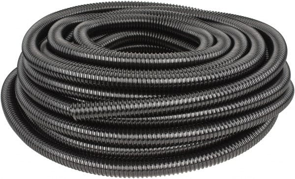Hubbell Wiring Device-Kellems - 1" Trade Size, 100' Long, Flexible Liquidtight Conduit - PVC, 26mm ID, Black - Exact Tooling