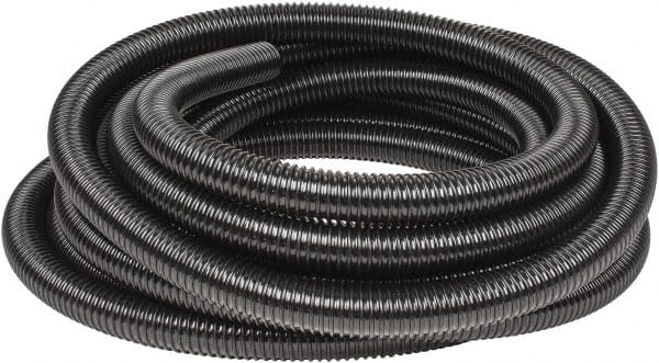 Hubbell Wiring Device-Kellems - 1-1/2" Trade Size, 50' Long, Flexible Liquidtight Conduit - PVC, 40.3mm ID, Black - Exact Tooling