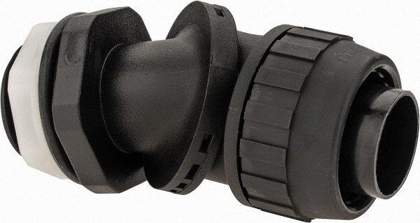 Hubbell Wiring Device-Kellems - 1" Trade, Nylon Push In Flexible Liquidtight Conduit Connector - Noninsulated - Exact Tooling