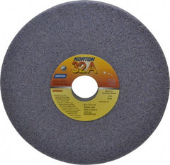 Norton - 8" Diam x 1-1/4" Hole x 1" Thick, I Hardness, 46 Grit Surface Grinding Wheel - Aluminum Oxide, Type 5, Coarse Grade, 3,105 Max RPM, Vitrified Bond, One-Side Recess - Exact Tooling