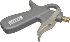 Guardair - 120 Max psi Venturi Nozzle Pistol Grip Blow Gun - 1/4 NPT, Aluminum - Exact Tooling