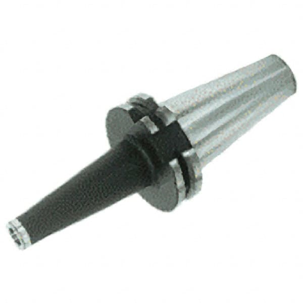 Iscar - DIN69871-40 Taper Shank End Mill Holder/Adapter - 29mm Nose Diam, 58mm Projection, Through-Spindle Coolant - Exact Tooling
