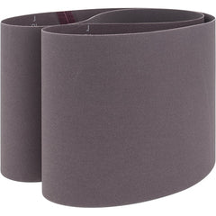 Norton - 6" Wide x 48" OAL, 240 Grit, Aluminum Oxide Abrasive Belt - Aluminum Oxide, Very Fine, Coated, X Weighted Cloth Backing, Series R228 - Exact Tooling