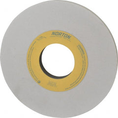 Norton - 10" Diam x 3" Hole x 3/4" Thick, I Hardness, 60 Grit Surface Grinding Wheel - Aluminum Oxide, Type 1, Medium Grade, 2,485 Max RPM, Vitrified Bond, No Recess - Exact Tooling