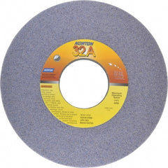 Norton - 10" Diam x 3" Hole x 1" Thick, I Hardness, 46 Grit Surface Grinding Wheel - Aluminum Oxide, Type 1, Coarse Grade, 2,485 Max RPM, Vitrified Bond, No Recess - Exact Tooling