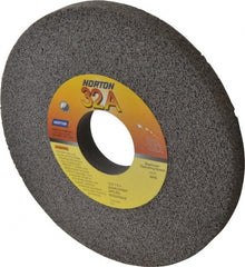 Norton - 12" Diam x 3" Hole x 1" Thick, H Hardness, 46 Grit Surface Grinding Wheel - Aluminum Oxide, Type 1, Coarse Grade, 2,070 Max RPM, Vitrified Bond, No Recess - Exact Tooling