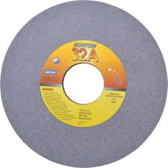 Norton - 12" Diam x 3" Hole x 1" Thick, I Hardness, 46 Grit Surface Grinding Wheel - Aluminum Oxide, Type 1, Coarse Grade, 2,070 Max RPM, Vitrified Bond, No Recess - Exact Tooling